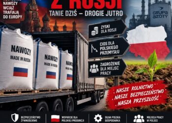 Polska i UE sprowadzały rosyjskie nawozy. Służby ostrzegały przed zagrożeniem